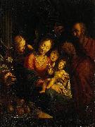 Hans von Aachen The Holy Family oil painting reproduction